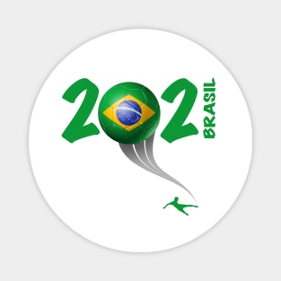 Brazil Copa America Soccer 2021 Magnet